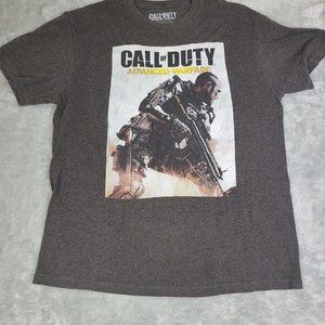 Call Of Duty Advanced Warfare T-Shirt 2014 Mens‎ Large Short Sleeve